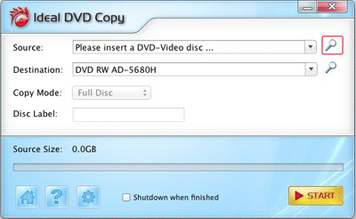 choose source dvd on mac